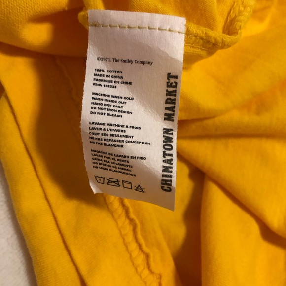 NWT Chinatown Market Yellow Tshirt - Picture 5 of 5